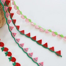 총각원단) 2마] 1.7cm 케미컬레이스-과일 4종(98323) c2, 빨강수박