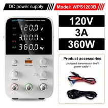 전원 공급 장치 전압 전류 조정기 WPS3010H, WANPTEK WPS1203B 120V 3A DC파, 13 WPS1203B 120V 3A