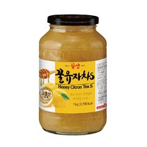 꽃샘 꿀유자차S, 1kg, 8개입
