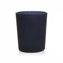 [캔들만들기 용기] 유리컵 캔들 컨테이너 블랙 3oz (90ml), 단품