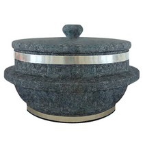 장수곱돌 곱돌솥 3인용(100-180) 돌솥 뚝배기 돌 그릇, 단품