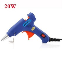 글루건 Petpig-DIY 20-40W 핫 멜트 글루 건 7mm x 20mm 스틱 110-220V 전동 공구 커버 수공구 소형 공예 프로젝트, D