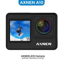 고프로 악세서리 키트 모음 axnen a10 액션 카메라 4k 비디오 촬영 스포츠 터치, 추가없이 a10, 세트 7
