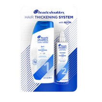 Head and Shoulders 미국COSTCO 헤드앤숄더 Thickening 2in1샴푸 트리트먼트 비오틴함유 2종 콤보팩 1개