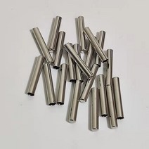 온도 센서 딥 드로잉 DS18B20 PT100 니켈 도금 황동 프로브 써모웰 열전대 보호 쉘 20 개입, 02 4mm x 25mm (OD x L)