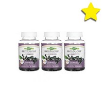 나우푸드 3병세트 마카 MACA 500mg 식물성 베지캡슐 250정, 3병세트 Natures Way 어린이용 삼부커스 엘더
