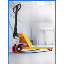 2톤 핸드 자키 핸드카 파레트 트럭 유압 포크 리프트, 2톤 550mm 용접형 나일론 휠