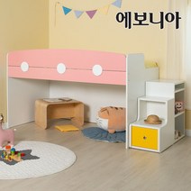 에보니아 플레이 슈퍼싱글 계단형 벙커침대 매트제외 EB2101 [착불배송], 블루 가드1200