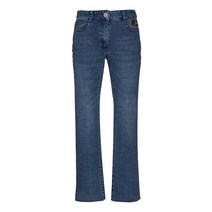 베스띠벨리 베스띠벨리 괴정 21F/W 세미 부츠컷 자수 레터 데님 팬츠 BDP2278ID
