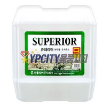 원폴리머 슈페리어 18.75L 바닥 광택제 고광택 클리너 백화점 건물 데코타일 아스타일, 1개
