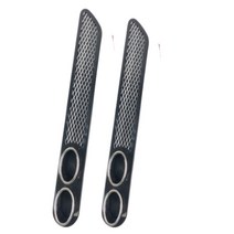 배기 튜닝 데일 파이프 배기구 자동차 조각 DIY 뒷면 터보휘슬실버, 단품