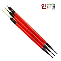 GREEN F 옥내림레드 옥내림찌 민물찌 솔리드톱 발사찌, GREEN F 옥내림레드 소, 본상품색상및수량선택