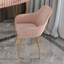 공주 화장대 핑크 벨벳 고퀄리티 수입 엔틱 인테리어, 전체 의상, AO.핑크 벨벳 의자 (설치 필요)