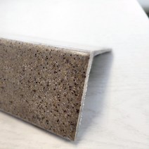 BMC 인조대리석 마루굽틀 80X80X1100 현관 인테리어자재 마루귀틀 귀틀 타일 마감재 재료분리대 (베네치안샌드 컬러) 10개