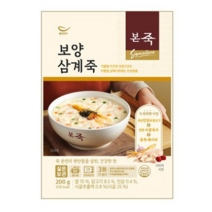 본죽 데워서 바로 먹는 보양삼계죽, 200g, 36개