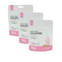 자일리톨 스톤캔디 복숭아향, 35g, 4개