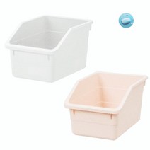SOCEAN 서류 파일 식재료 인형 장난감 보관 멀티 소품 박스 주방 욕실 정리 학원 사무실 병원 어린이집 유치원 필기구 연필 싸인펜 털실 뜨개실 보관함 사무용품 공구 베란다 팬트리 미용 화장 레진 도구 다용도 수납 바구니, 화이트