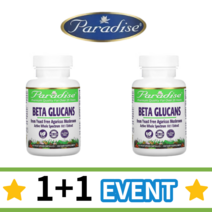 1+1 파라다이스 허브 베타 글루칸 60베지캡슐 아가리쿠스 버섯