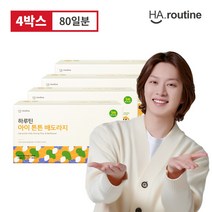하루틴 아이 튼튼 배도라지즙 80ml x 80포, 4개