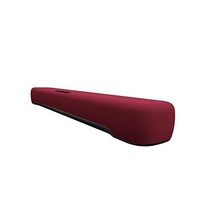 YAMAHA 야마하 컴팩트 사운드바 SRC20A 가로 폭 60cm PC 게임 스피커 Bluetooth TVPC스마트폰 블랙 고급 음악, 레드/XL_단품