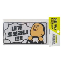비켜주세요 운전스티커 왕초보 운전 야광 극한초보