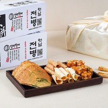 농부마음 [장터할매] 우리네 구수한 옛날 전병 1kg+1kg (총 2kg), 1세트
