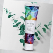 치아 누렁니탈출 미백 구취제거 자연유래 성분 치약, 미백케어 치약 120G 1개