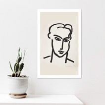 [RΘA] 앙리마티스 명화그림 캔버스액자 카티아 장식용 미술 수집용 인테리어용 용미술 소장용 벽장식 걸이 ▷_β5243Ea, fβ_25x40cm