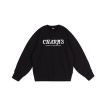 참스 20FW WAVE LOGO SWEATSHIRTS BK