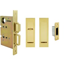 INOX FH27PD8460-10B 포켓 잠금 프라이버시 TT08 엄지 회전 및 트림 FH27PD8460-15 490111, Polished Brass