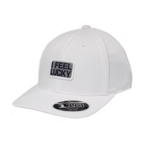 블랙클로버 남성 골프모자 럭키 캡 BC5KFA41, FREE SIZE, BC5KFA41 럭키캡 화이트