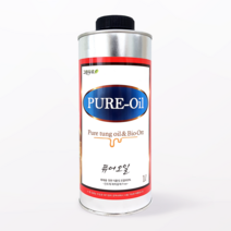 퓨어오일 100ml 300ml 1L 4L 대용옻칠 나무 도마 식기 원목 오일 천연성분 99.8%, 1개