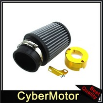 패러글라이딩장비 11Hp 혼다 GX340 클론 엔진 용 어댑터가 있는 62mm 에어 필터 카트 잔디 깎는 기계 미니, 01 Gold