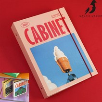 빈티지 6공 다이어리 커버 하드커버 바인더 A5 4종, 파크