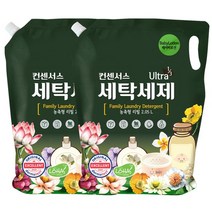 컨센서스 고농축 순한 세탁세제 베이비로션 2.05L리필 x2개, 없음, 상세설명 참조