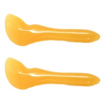 THEZAKKA 밀랍 마사지 지압괄사 11 x 3 cm G363SHE003, 2개