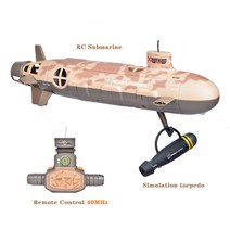 RC 보트 Seawolf 잠수함 장난감 업그레이드 6 채널 원격 제어 바다 늑 용 큰, 02 40MHz