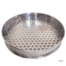 블루베리선별기 원형구멍채 매실선별기 다양한 사이즈 스테인리스 콩 고르기, 지름 50cm