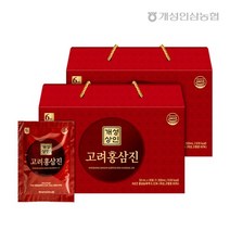 [KT알파쇼핑]개성상인 고려홍삼진 50ml 30포 x 2박스 (총 60포) + 쇼핑백증정, 상세페이지참조