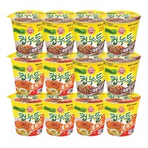 오뚜기 컵누들 매콤찜닭 6개 + 로제맛 6개, 1