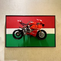 레고케이스 호환 모듈러 투명 아크릴 전시함 보관 장식장 벽걸이 42130 진열장, 이탈리아