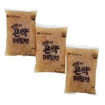 이쁜이 곤약메밀면 180g 간편하게 바로먹는 곤약면, 3개