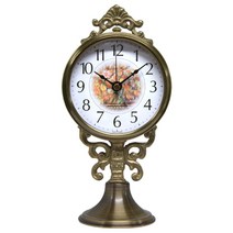 [골든벨시계] m무소음 주석 스탠딩 탁상시계 (6종), 앤틱.믹싱(9073)