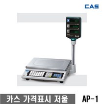카스 가격표시 전자저울 AP-15EX, 혼합색상, 30kg