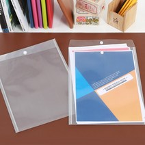 아인텍 봉투형화일, 투명[A0228](10장), 1개