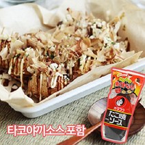 타코야끼 만들기 세트 (믹스 가스오부시 파래 덴가스 소스), 타코야끼만들기(소스포함)세트
