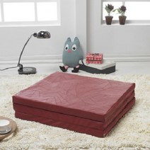 미라클침구 접이식매트리스 3단 대 (마블 HR), 15.레자 자주