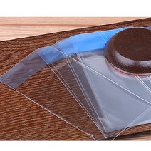 스타일푸드 투명 접착봉투 1호 포장재료/박스, 50SHEET