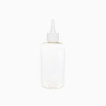 250ml 공병/DTF250 뾰족캡, 투명용기/흰색캡, 1개