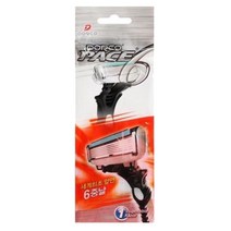 도루코 페이스6 정품 증정 개별포장 휴대용 면도기 6중날 일회용 면도기 (개별포장), 3개, 1개입